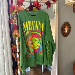 Urban Outfitters Nirvana Crewneck